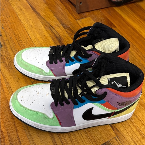 Women’s Air Jordan 1 Mid SE multicolor - Picture 1 of 5
